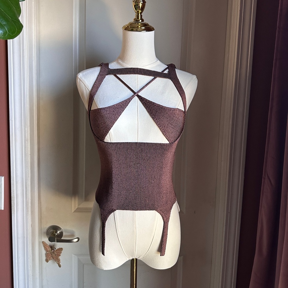 Isa Boulder Brown Tank Top